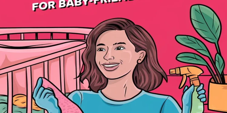 Image for: 10 Non-Toxic Cleaning Hacks for Baby-Friendly Homes