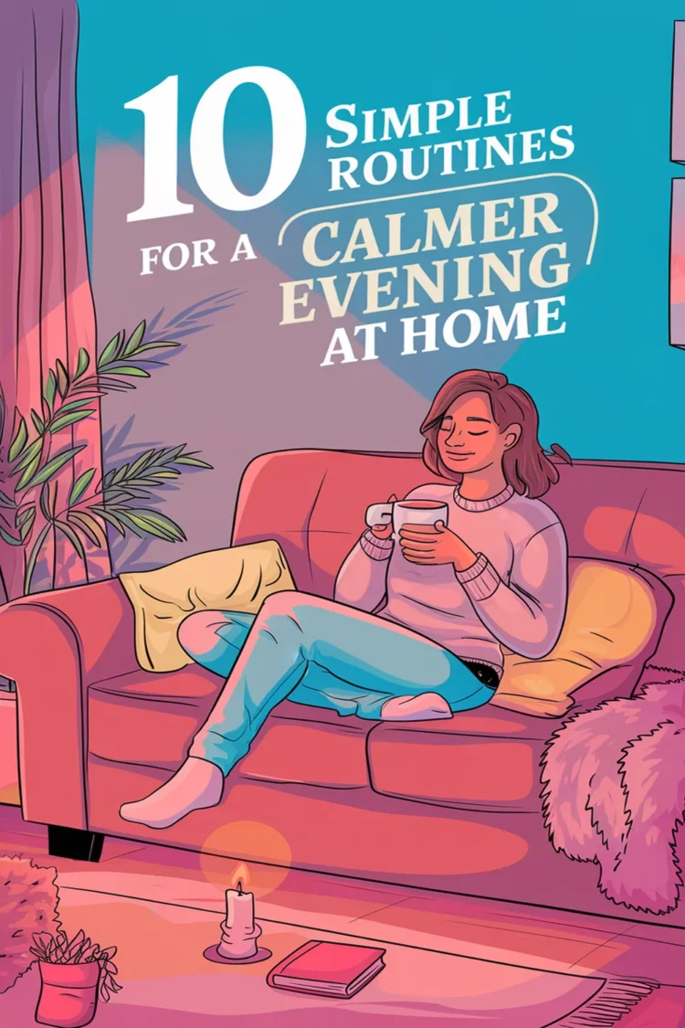 Image for: 10 Simple Routines for a Calmer Evening at Home