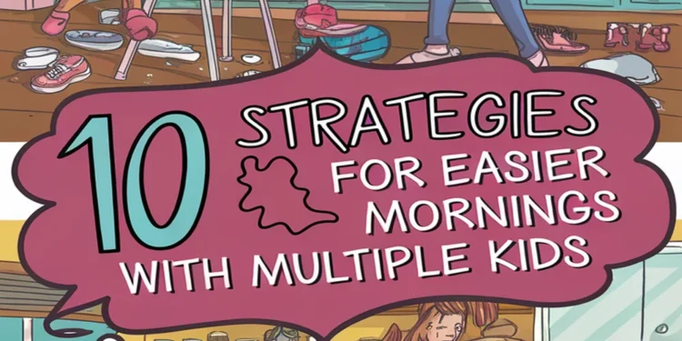 Image for: 10 Strategies for Easier Mornings With Multiple Kids