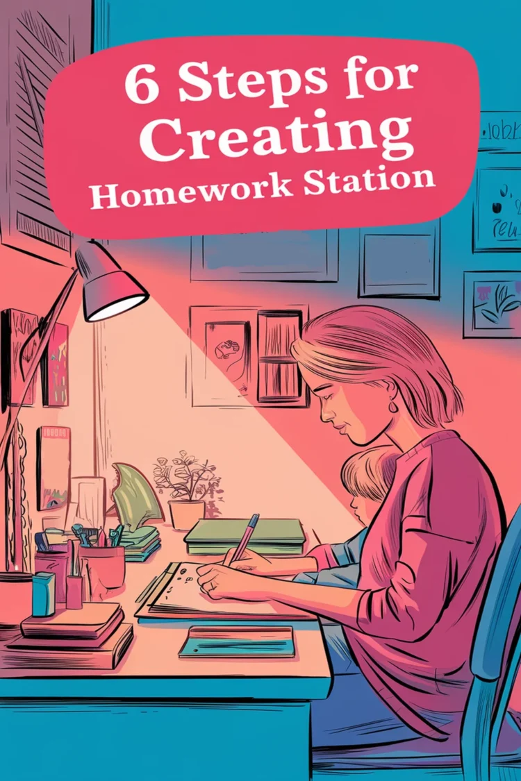 Image for: 6 Steps for Creating a Calming Homework Station
